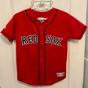 Vintage Y2K Majestic Boston Red Sox Jersey